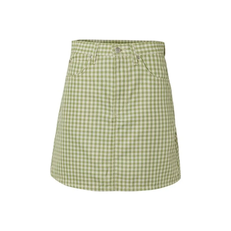 Lee Casual Short Skirts Women's Green