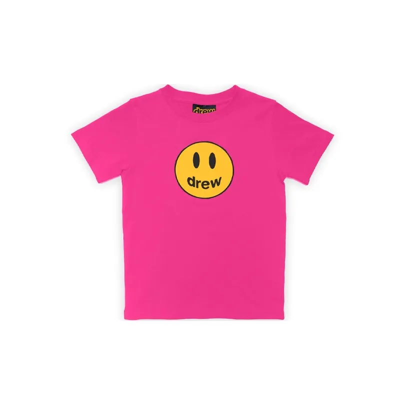 Drew House Smiley Collection T-Shirt Фиолетовый Розовый Детский