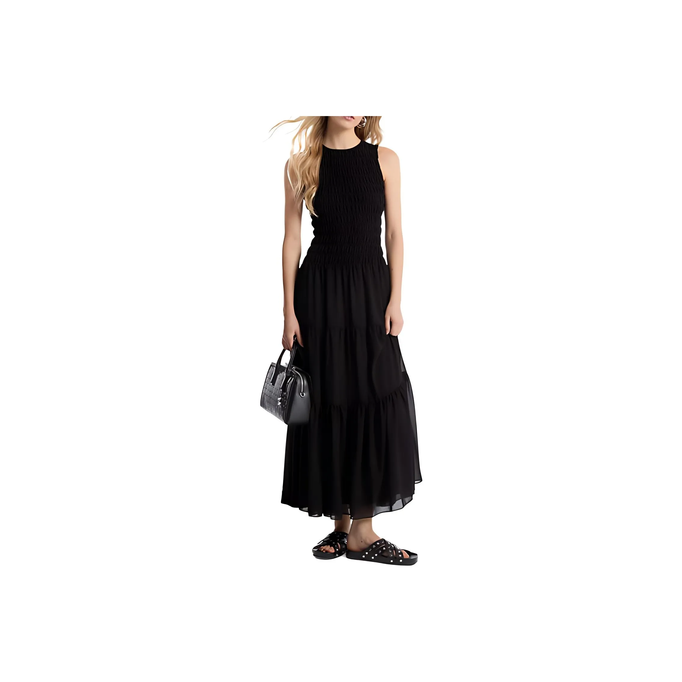 MICHAEL KORS Sleeveless Dresses Women's Black
