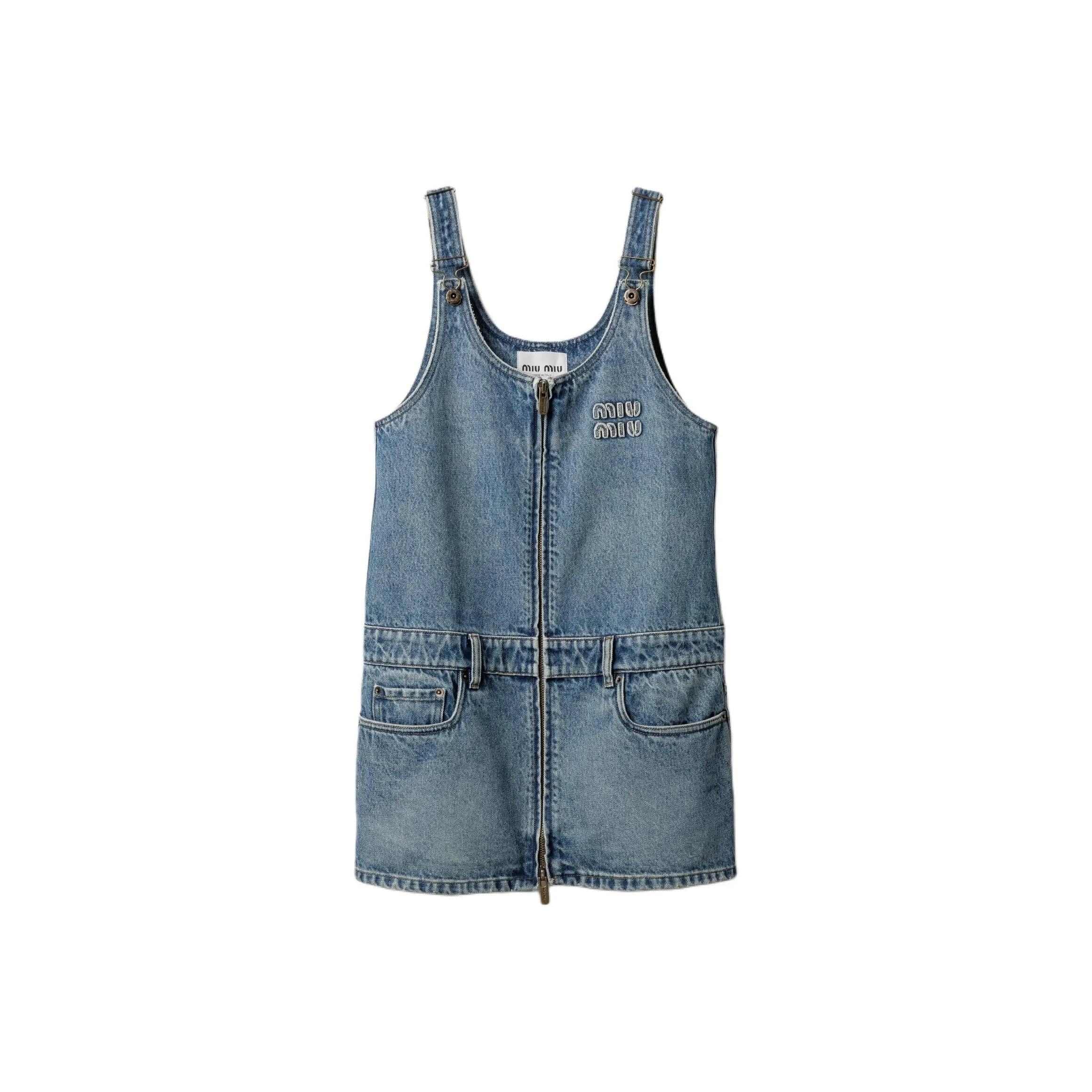 MIU MIU Denim Mini Dress