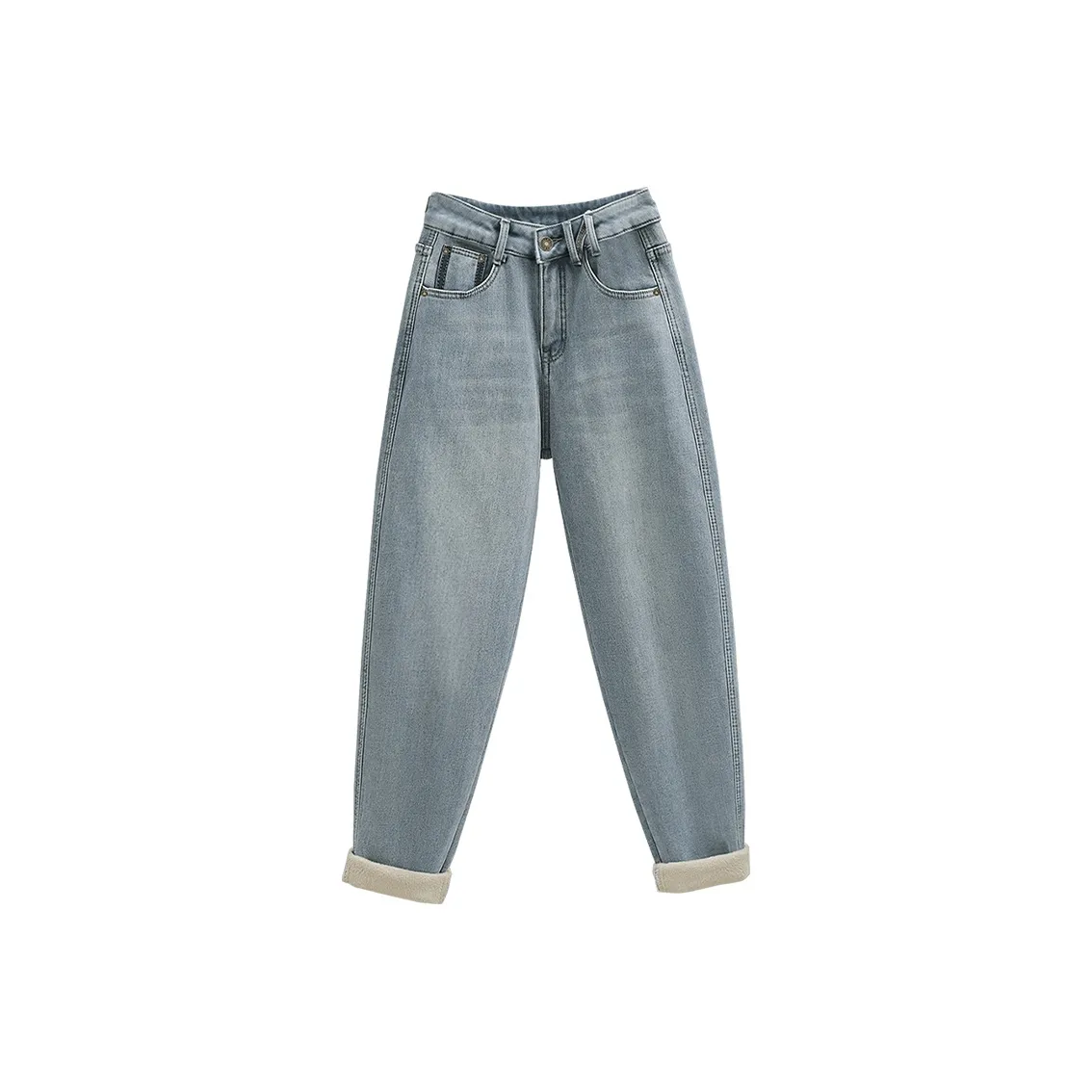 Cypress House Джинсы Женские Светло-Синий