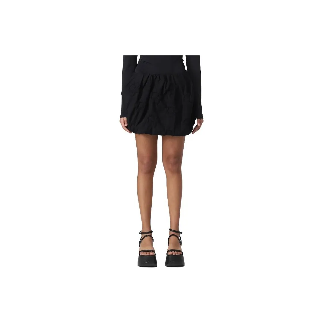 SportMax Floral Patterned Mini Balloon Skirt
