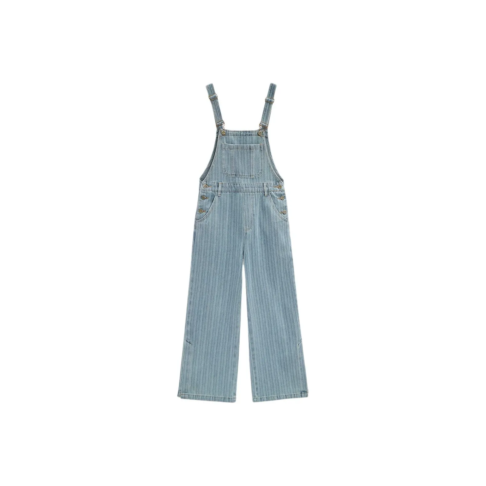 Love To Serve Overalls Women's Denim Blue