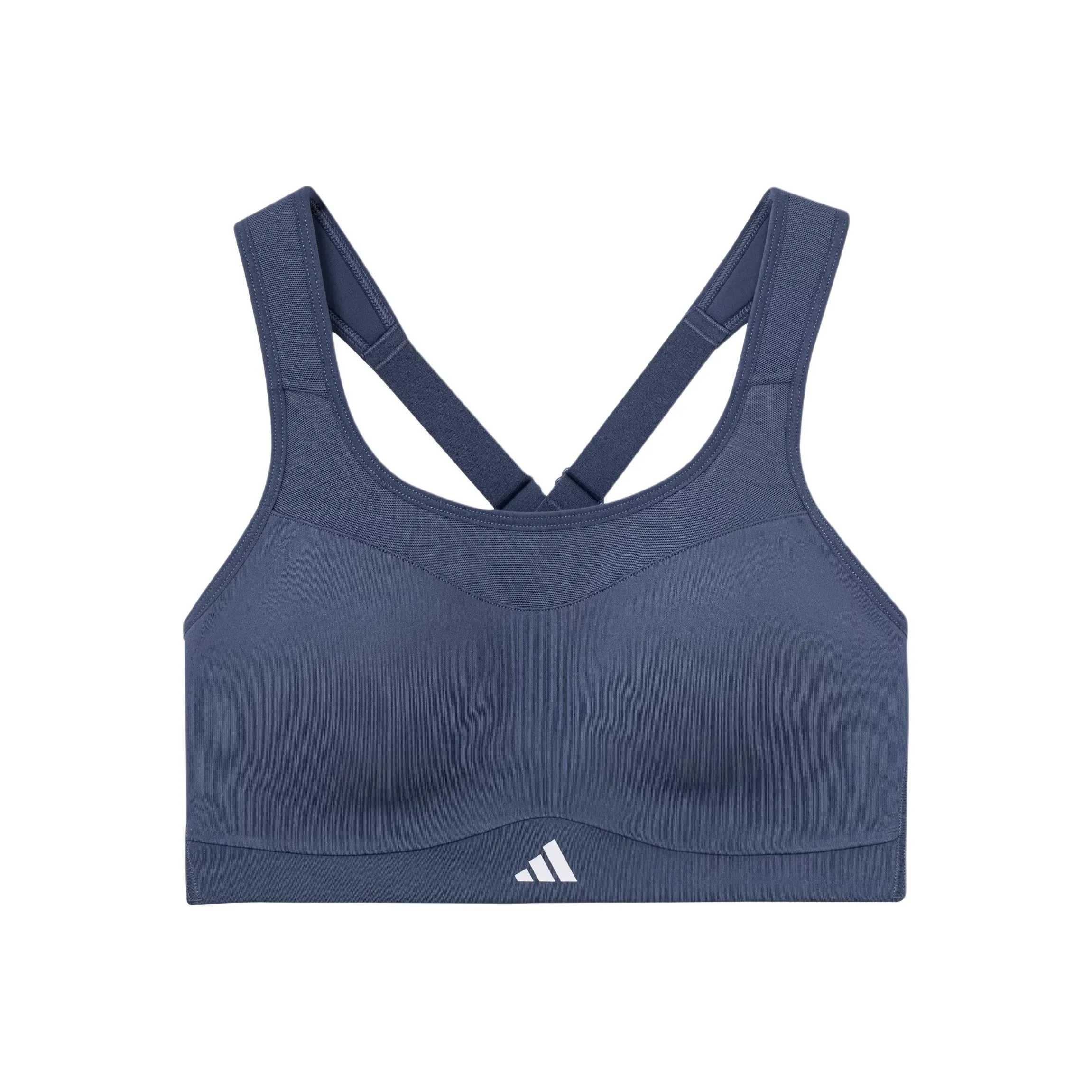 Adidas Tlrd Impact High Support Bra Sports Underwear Women's Gray Blue