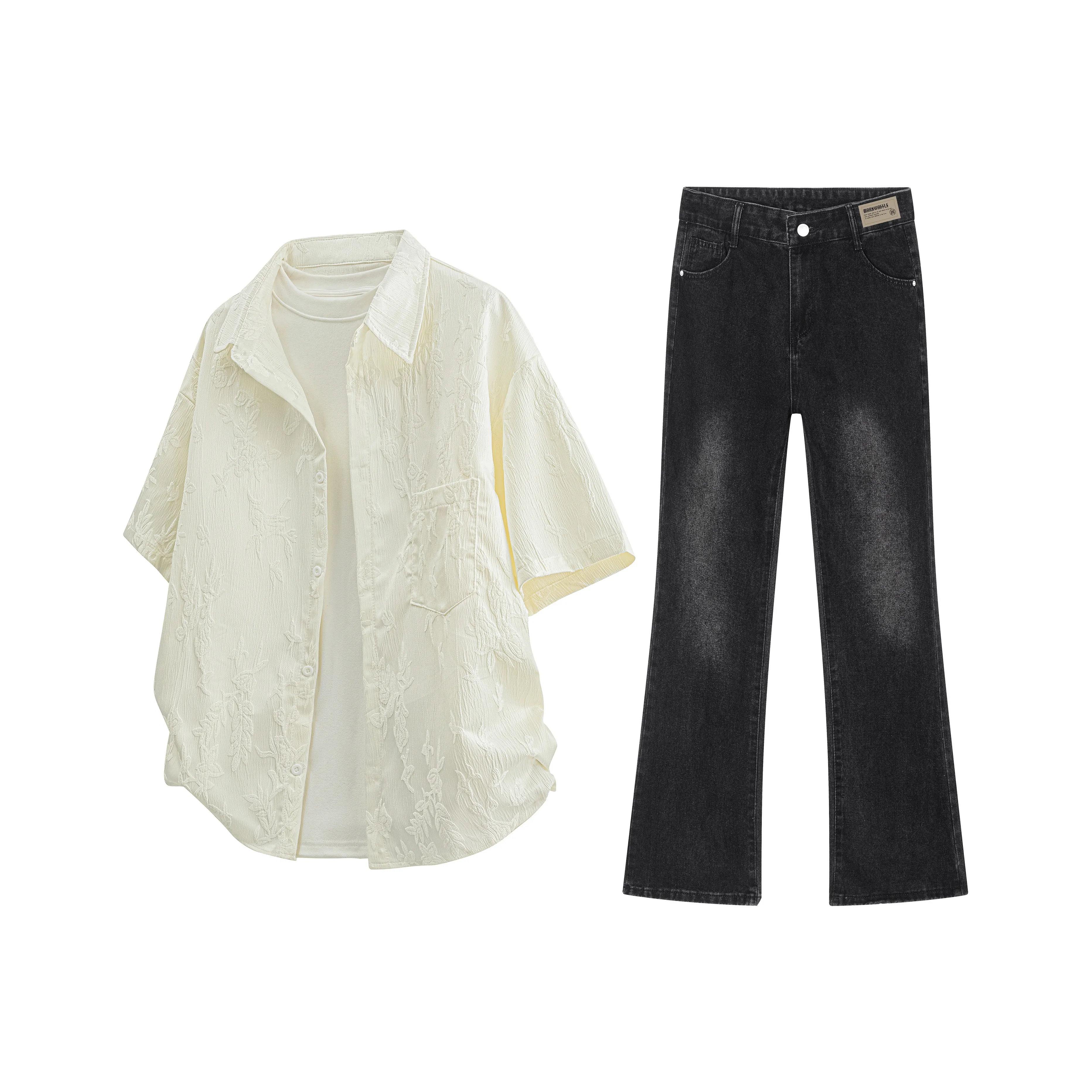 MARK WAFFLE Повседневная спортивная одежда Унисекс