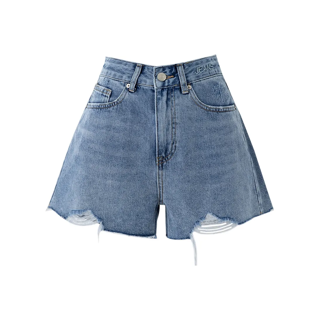 SOON FLOWER Джинсовые шорты Женские Blue