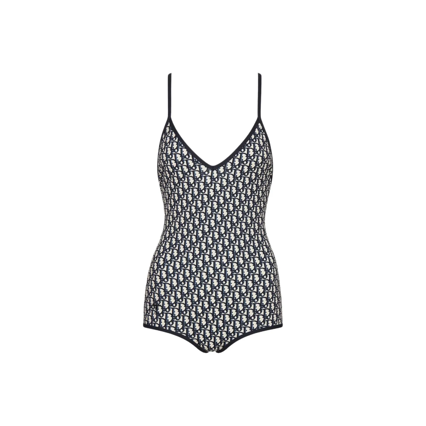 DIOR SS21 One piece Swimsuit Women's Black