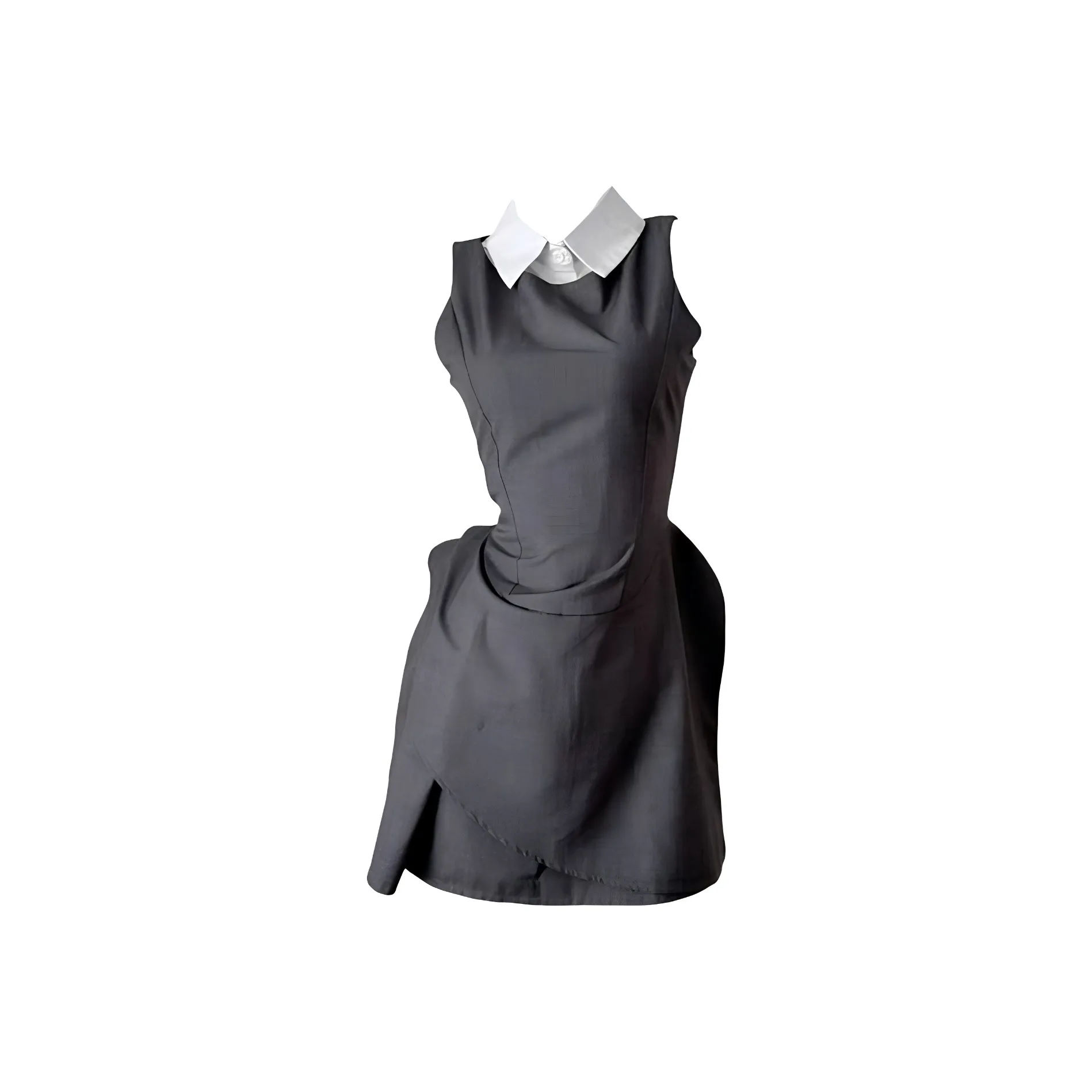 KKX Без рукавов Платье Женское London Fog