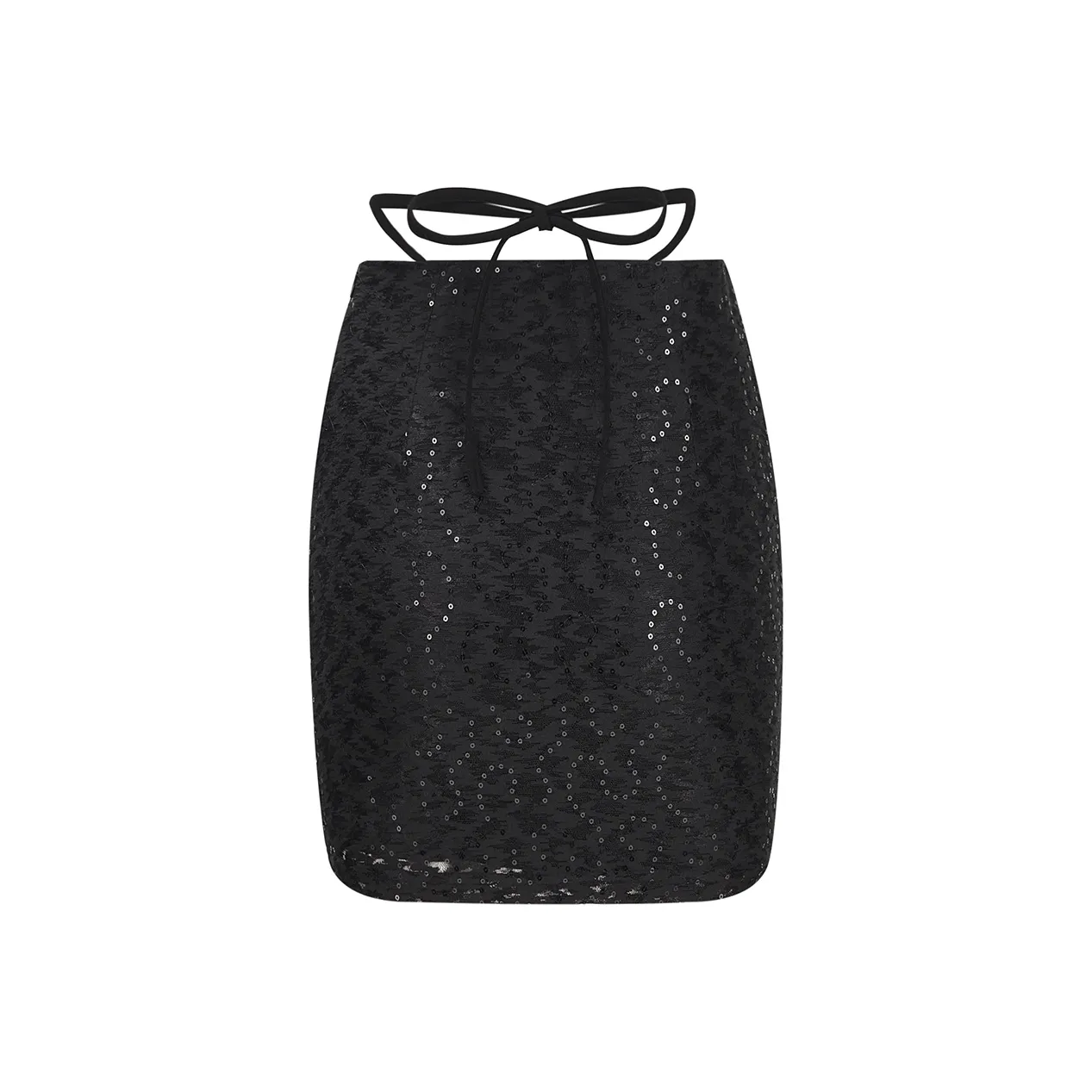 AZEPAM Casual Short Skirts Women's Black