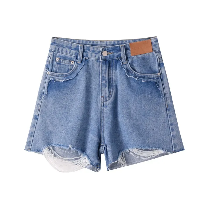 HIPPIEMISS Denim Shorts Women's Blue