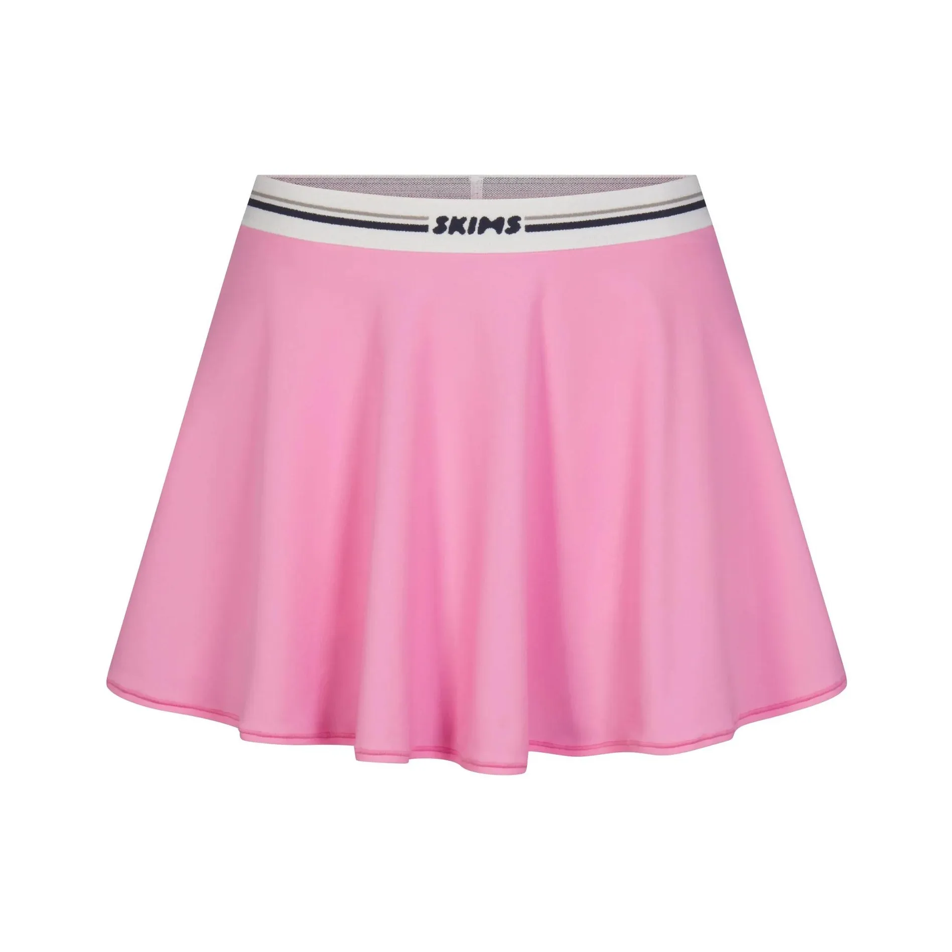 SKIMS FITS EVERYBODY LOGO SKORT Casual Short Skirts Women's SUGAR PINK/Candy Pink