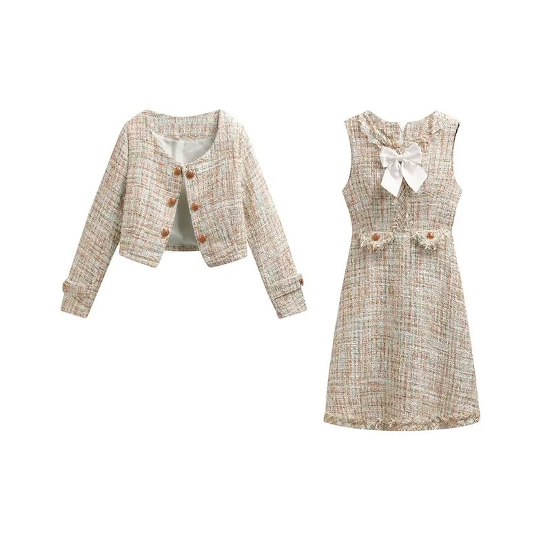 MOPB Комплект с юбкой Женские Gift Box Set Включено Коричнево-зеленый