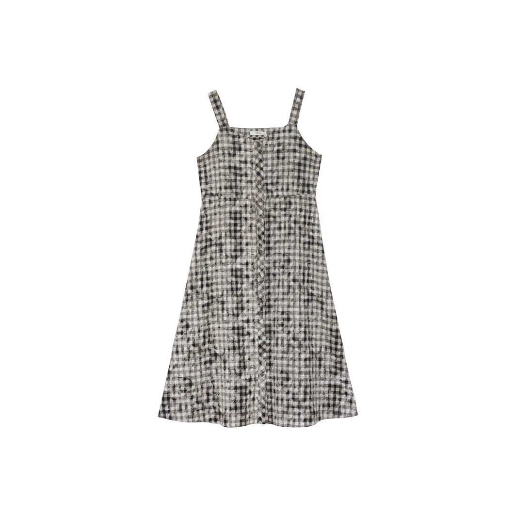 IT'Real SS25 Slip Платье Женские Клетчатый