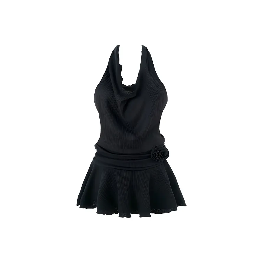 SYEEE WITH U Slip Платье Женское Черное