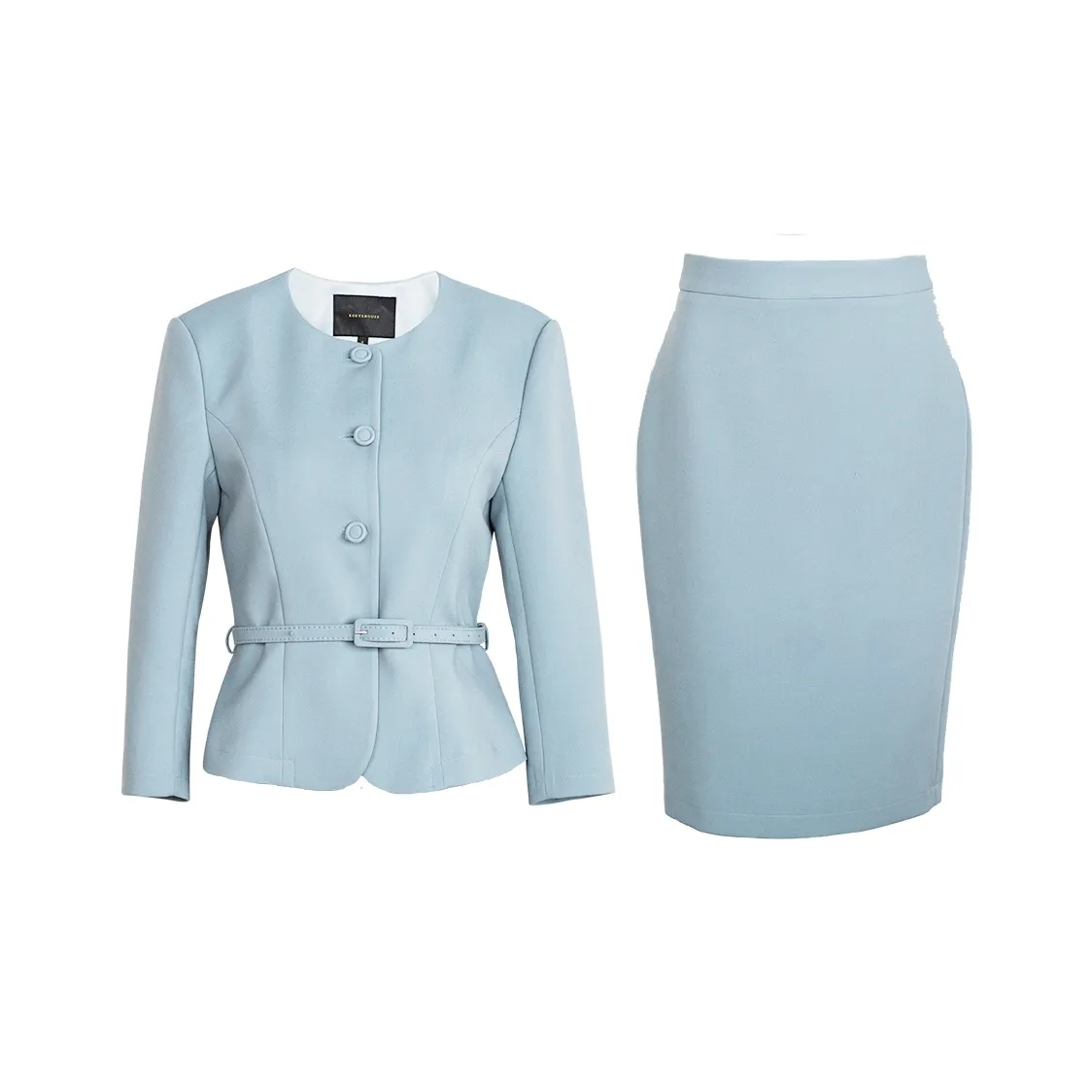 ROEYSHOUSE Комплект с юбкой Женские Светло-Синий