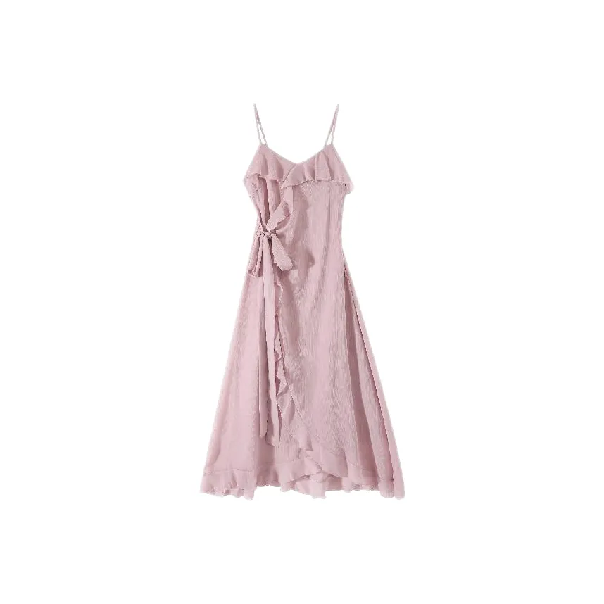 ABBY GODDESS Slip Платье Женское Розовое