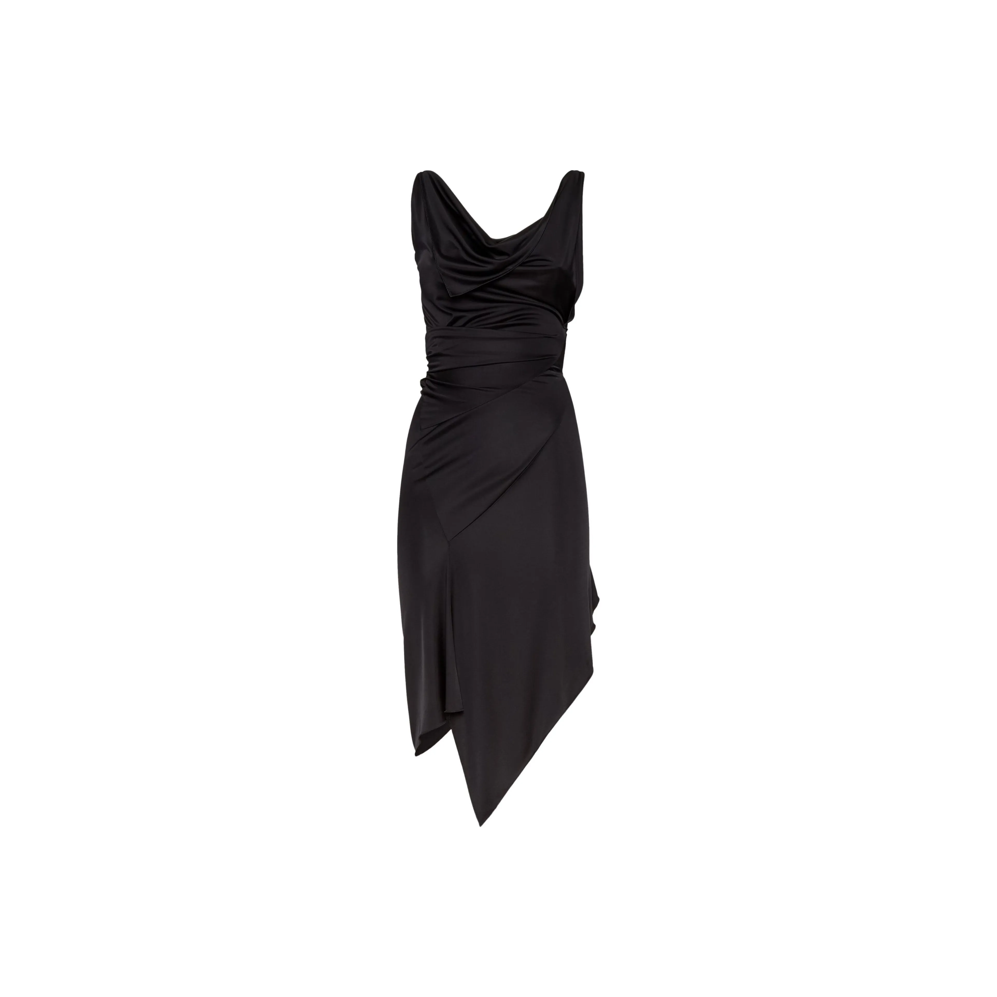 DSQUARED 2 Cowl neck Midi Dress
