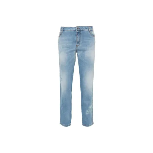 ERMANNO SCERVINO Индиго Женские Джинсы