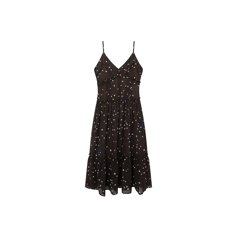 d'zzit Юбка Платье Женское Рыжевато-коричневый