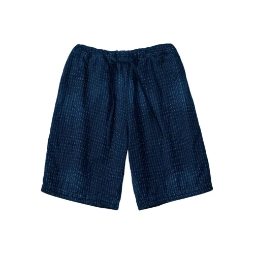 PORTER CLASSIC Blue Мужские Повседневные шорты