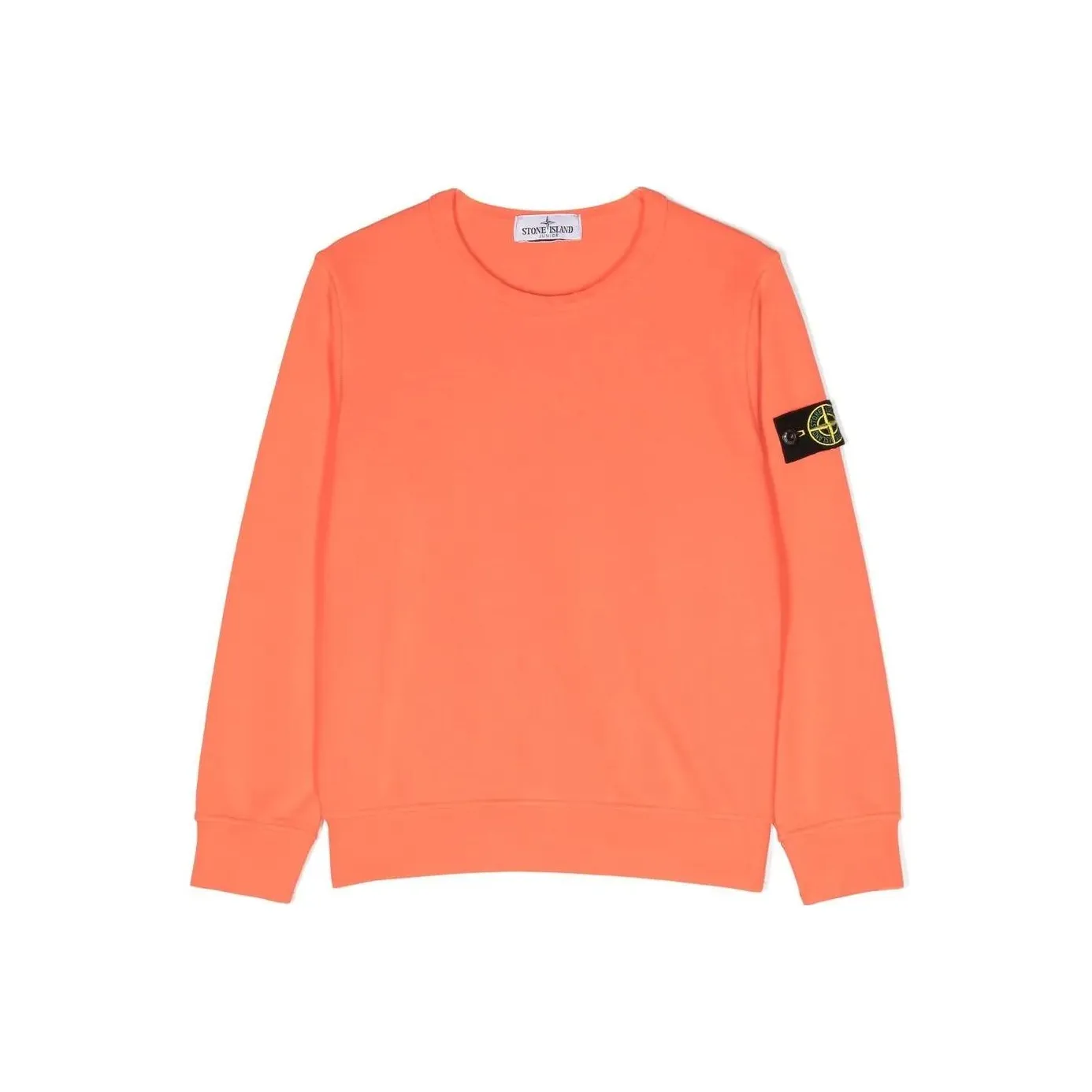 STONE ISLAND Толстовка SS23 Оранжевая Детская