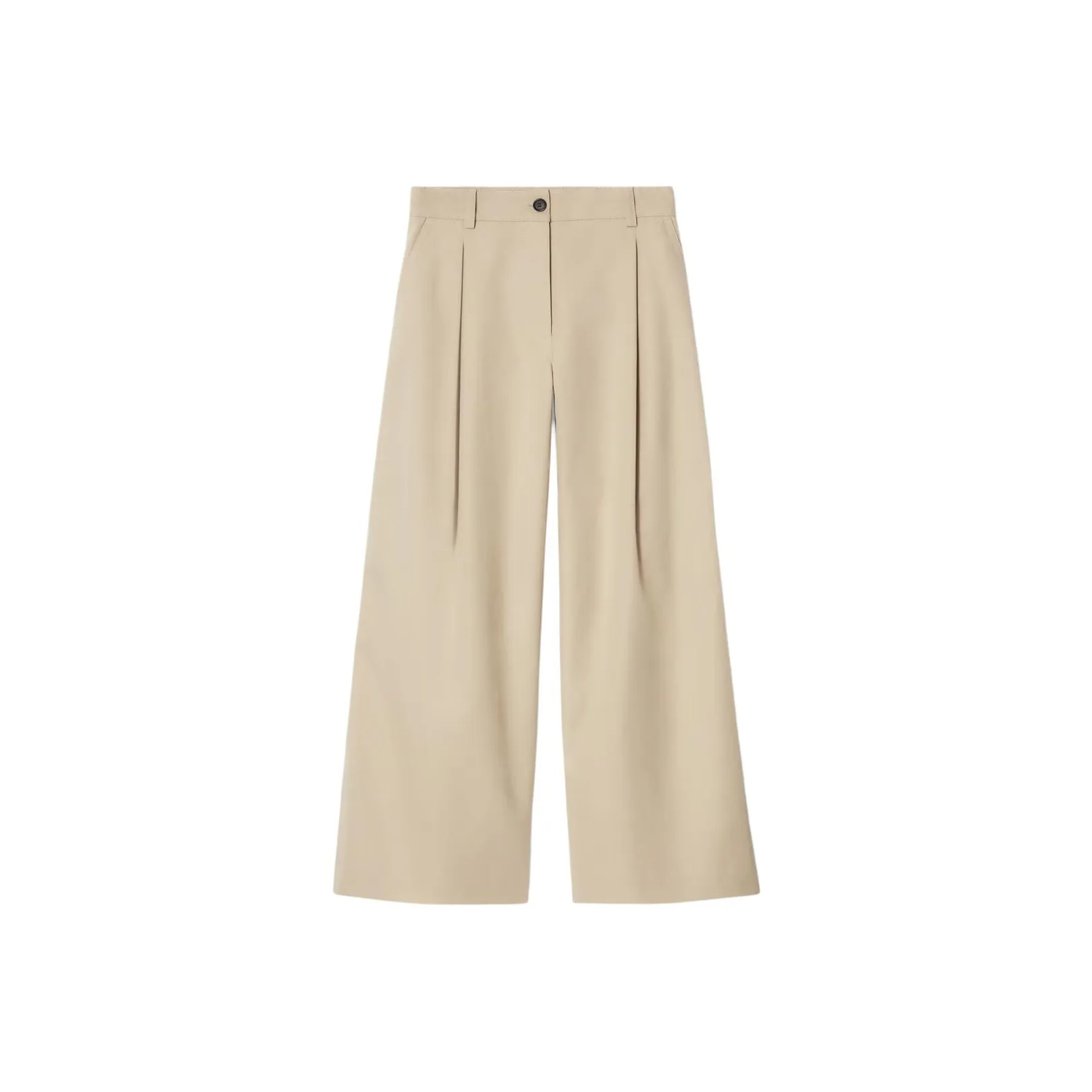 COS Бежевые Женские Костюм Брюки