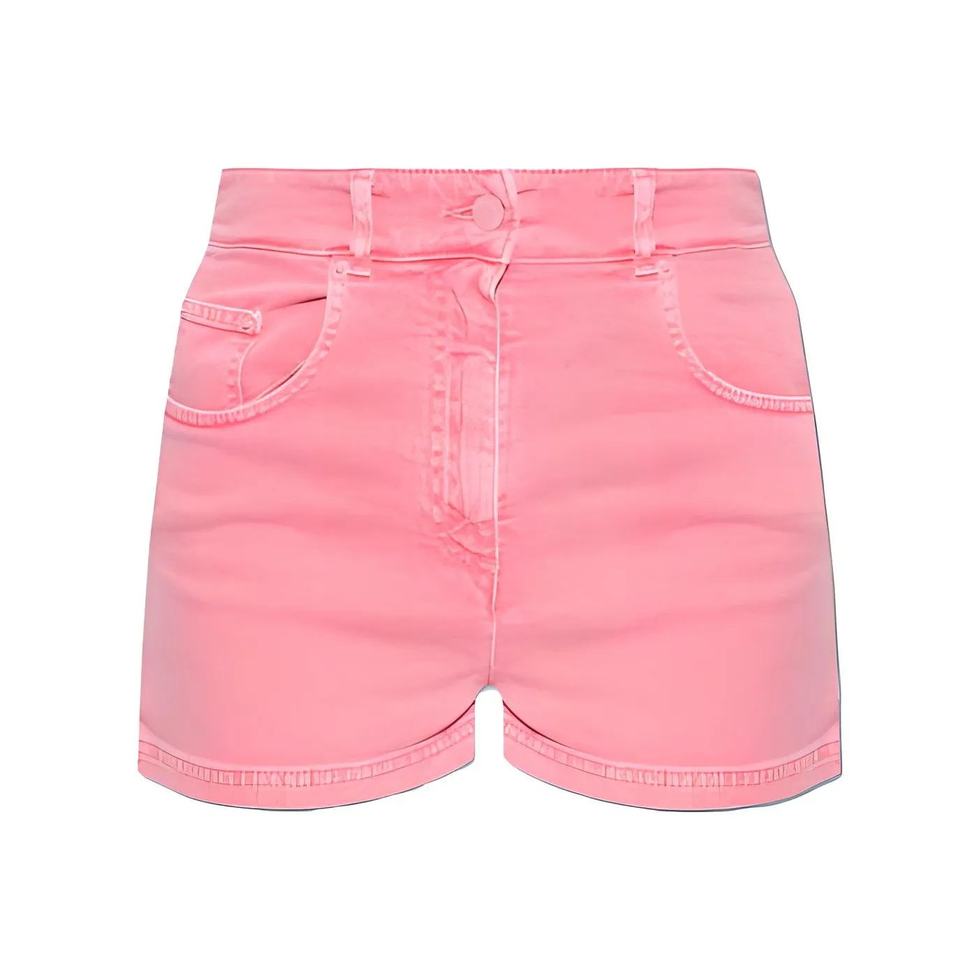MOSCHINO Джинсовые шорты Женские Розовые