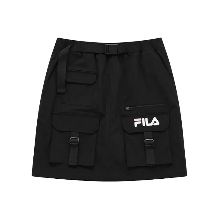 FILA FUSION Short Skirt Women's Pitch Black