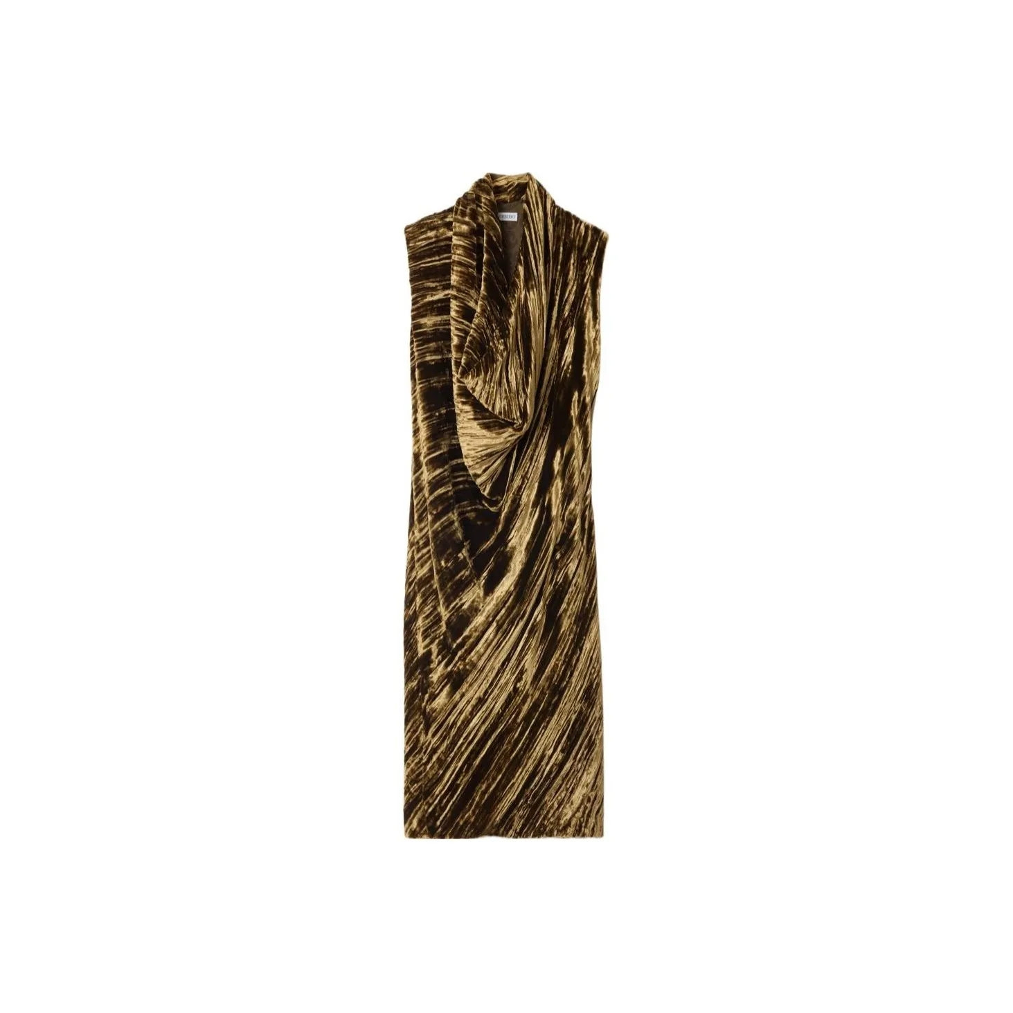 Burberry SS24 Sleeveless Dress Women's Gold