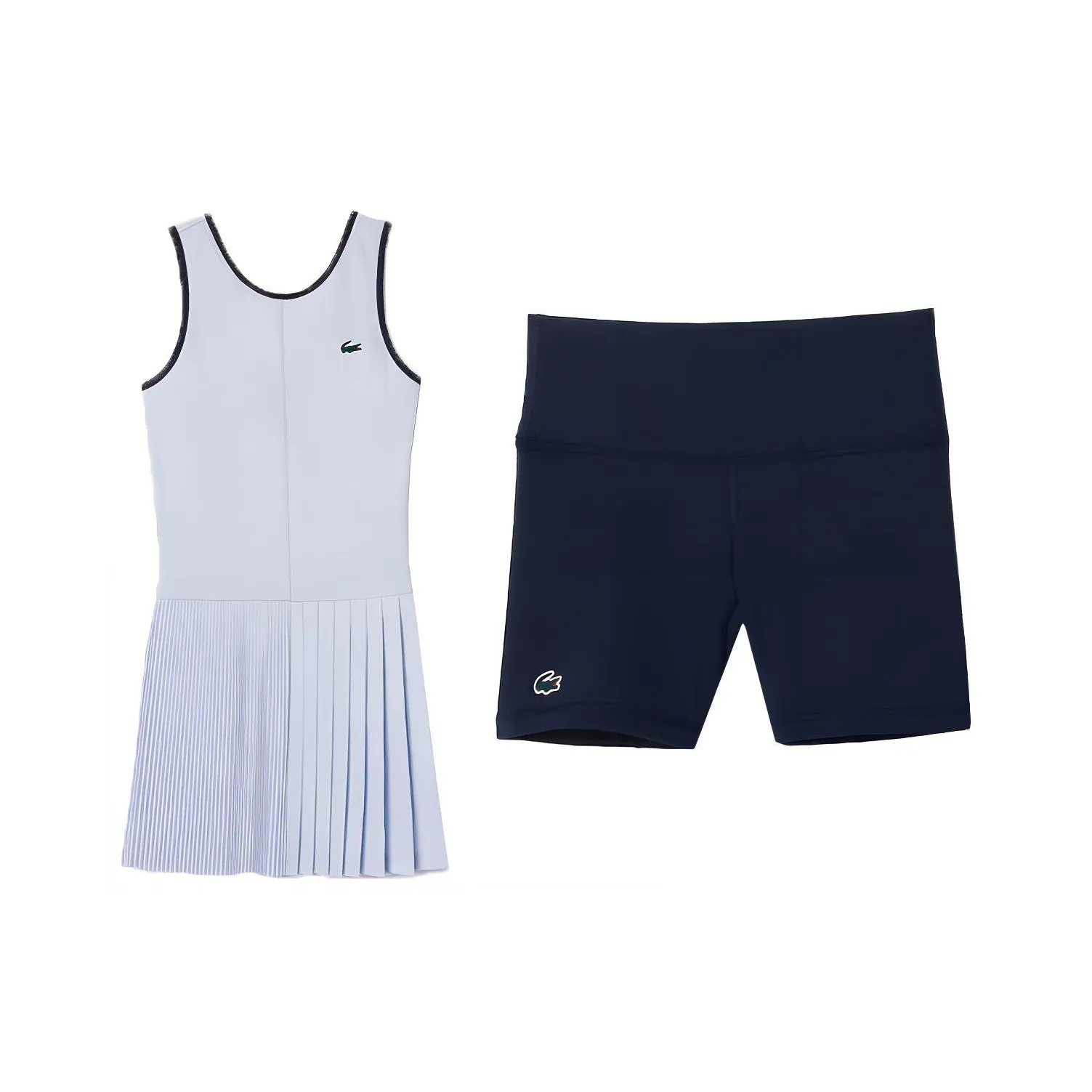 LACOSTE Skirt Set Women's Light Blue