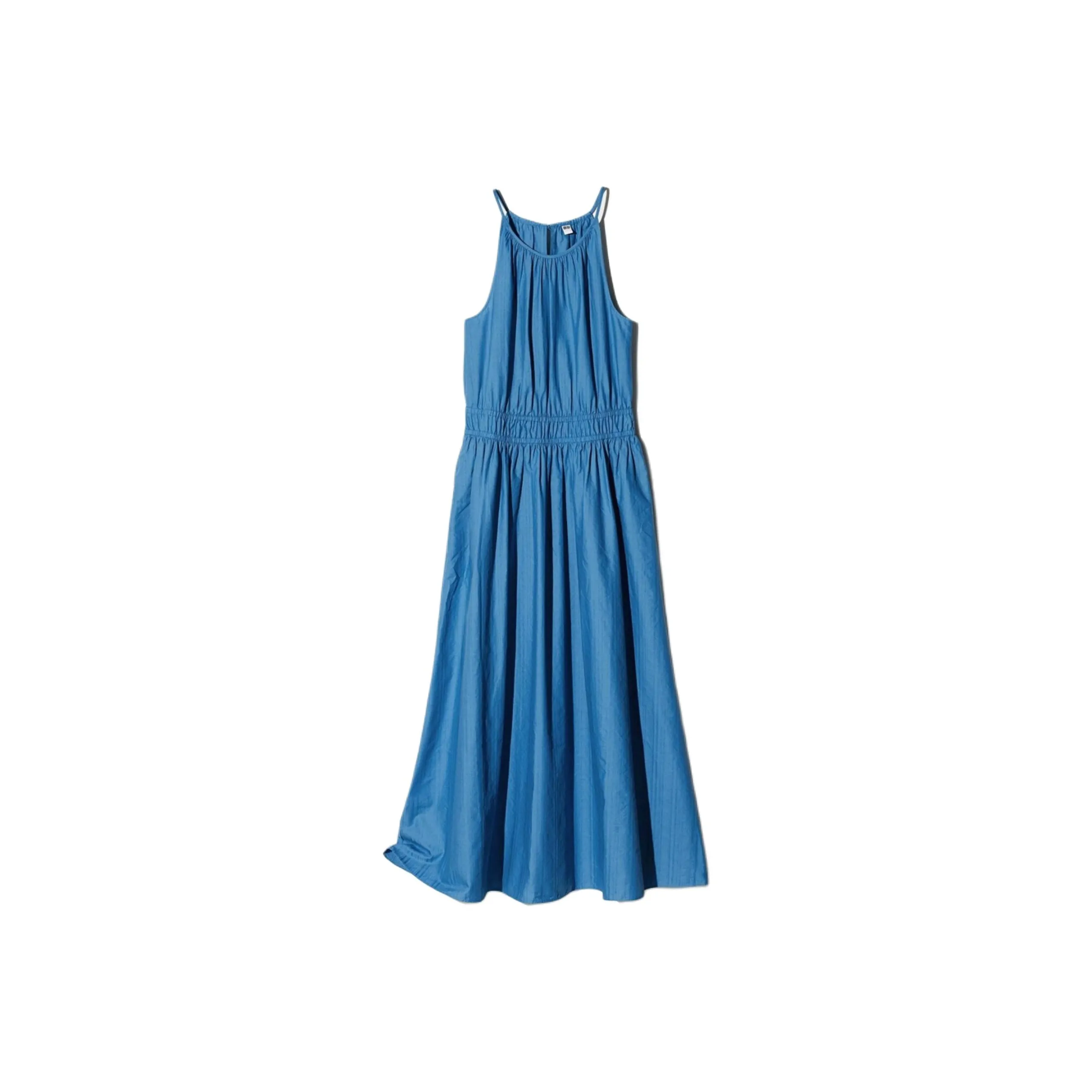 UNIQLO Sleeveless Dress Women's Lake Blue