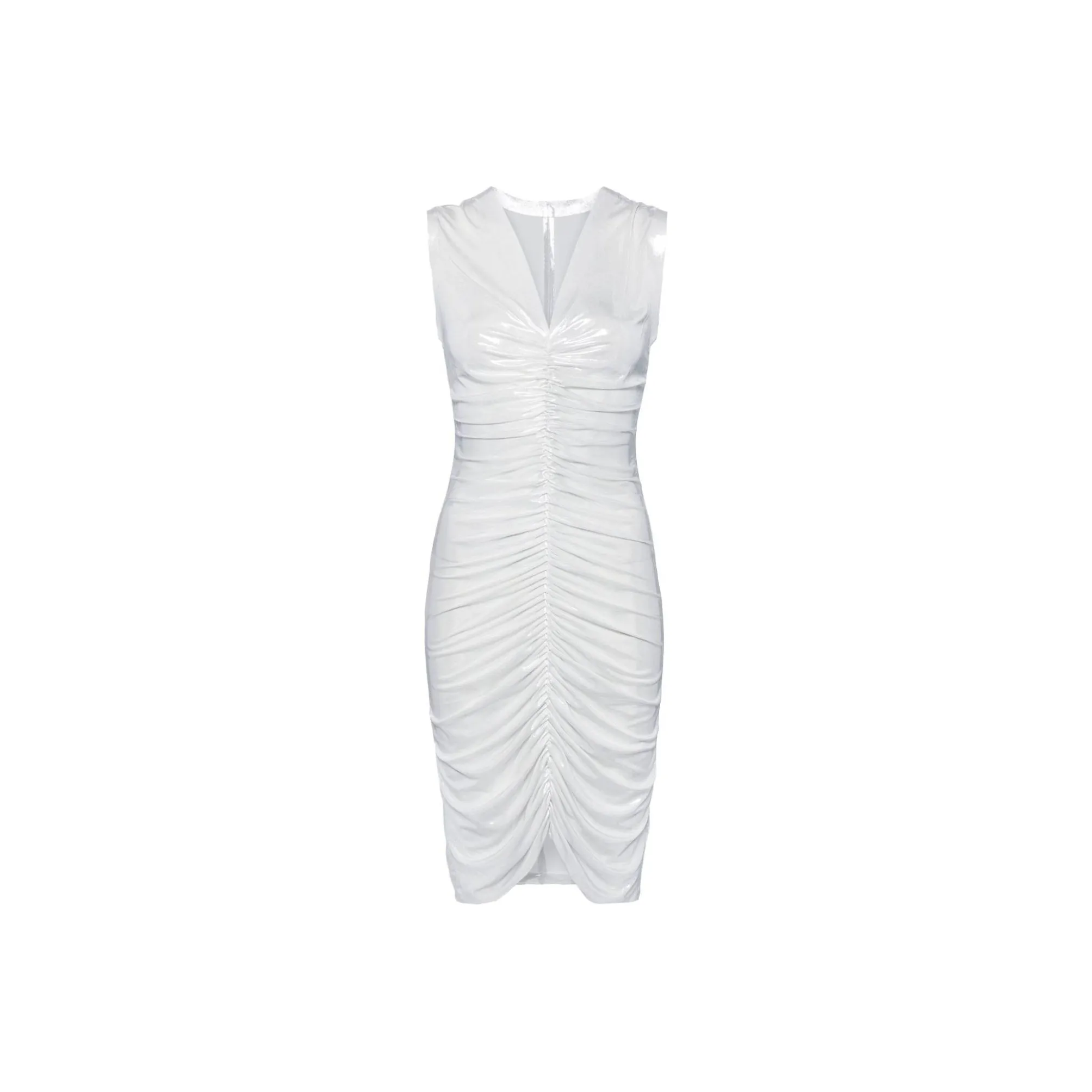 NORMA KAMALI Shirred effect Ruched Dress