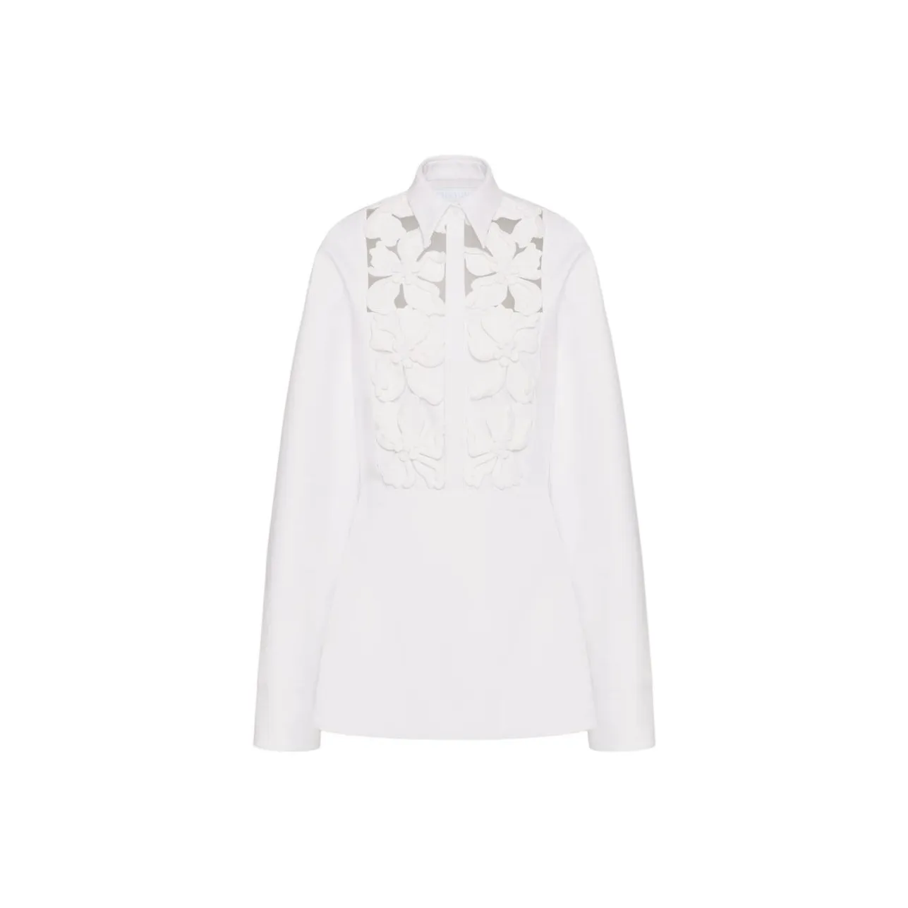 Valentino SS24 Long Sleeved Dress Women's White