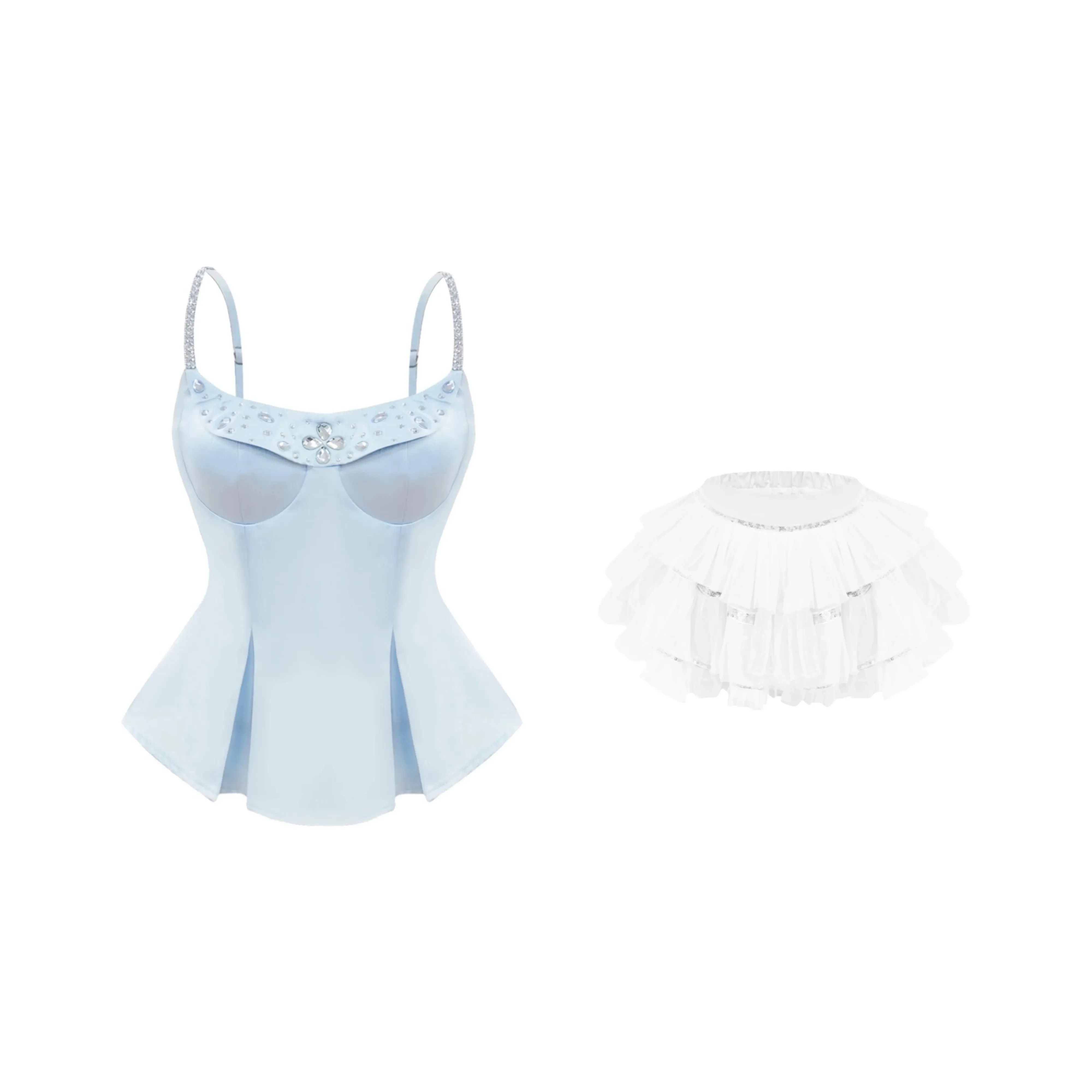 COSYISM Slip Платье Женское Синее