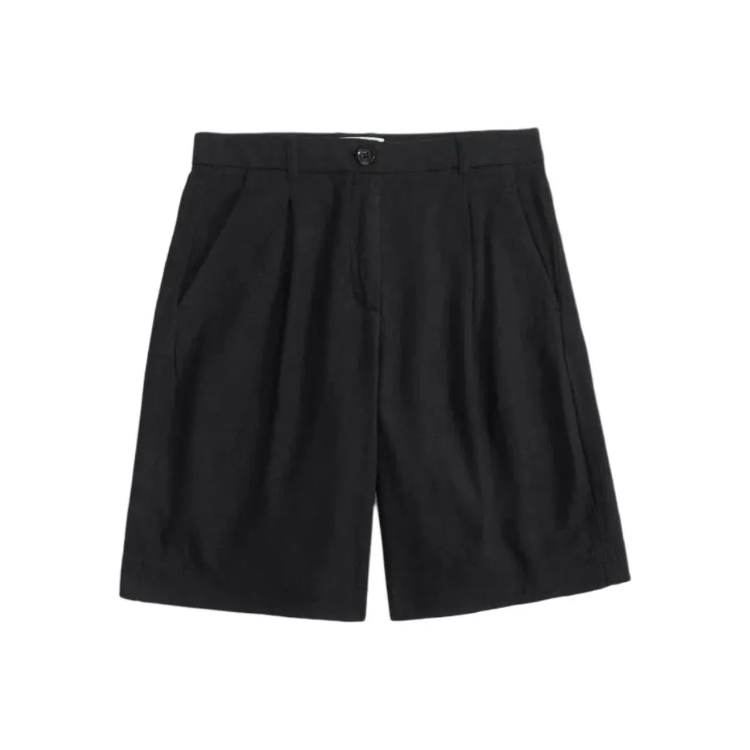 Abercrombie＆Fitch Повседневные шорты Женские Черные