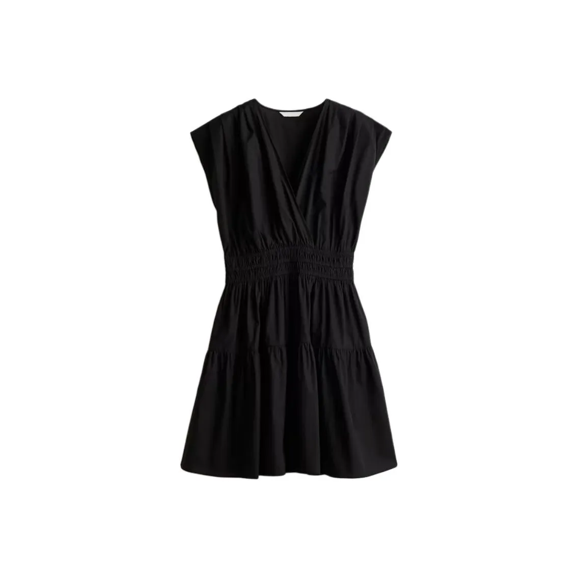 H M Без рукавов Платье Женское Черное