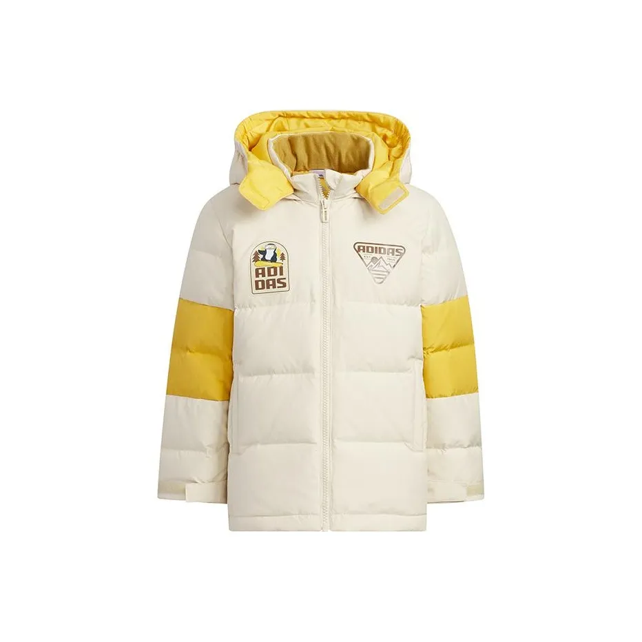 Adidas Бежевый Kids Утеплённые куртки