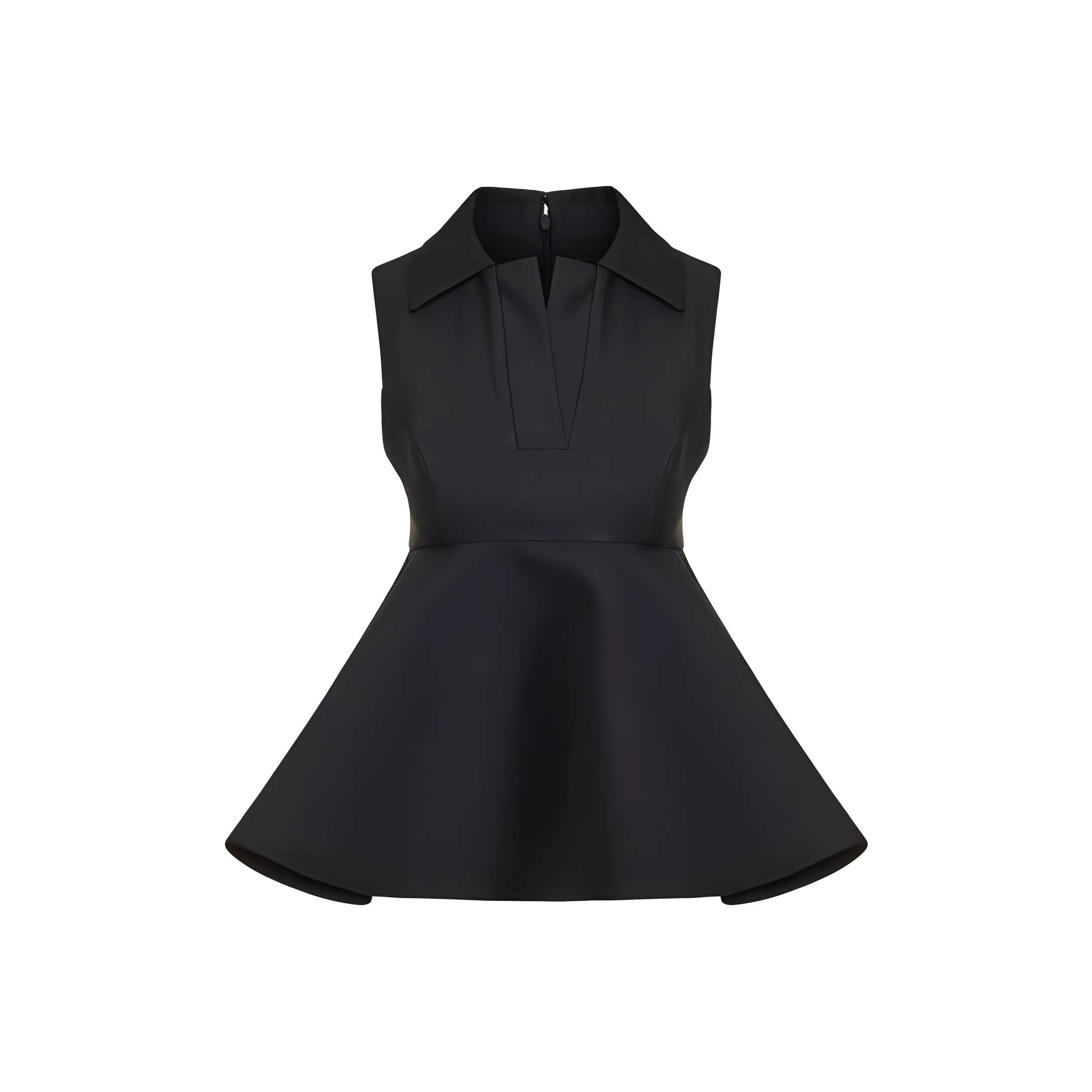 Jacquemus Le Haut Spalla Flared Peplum Top