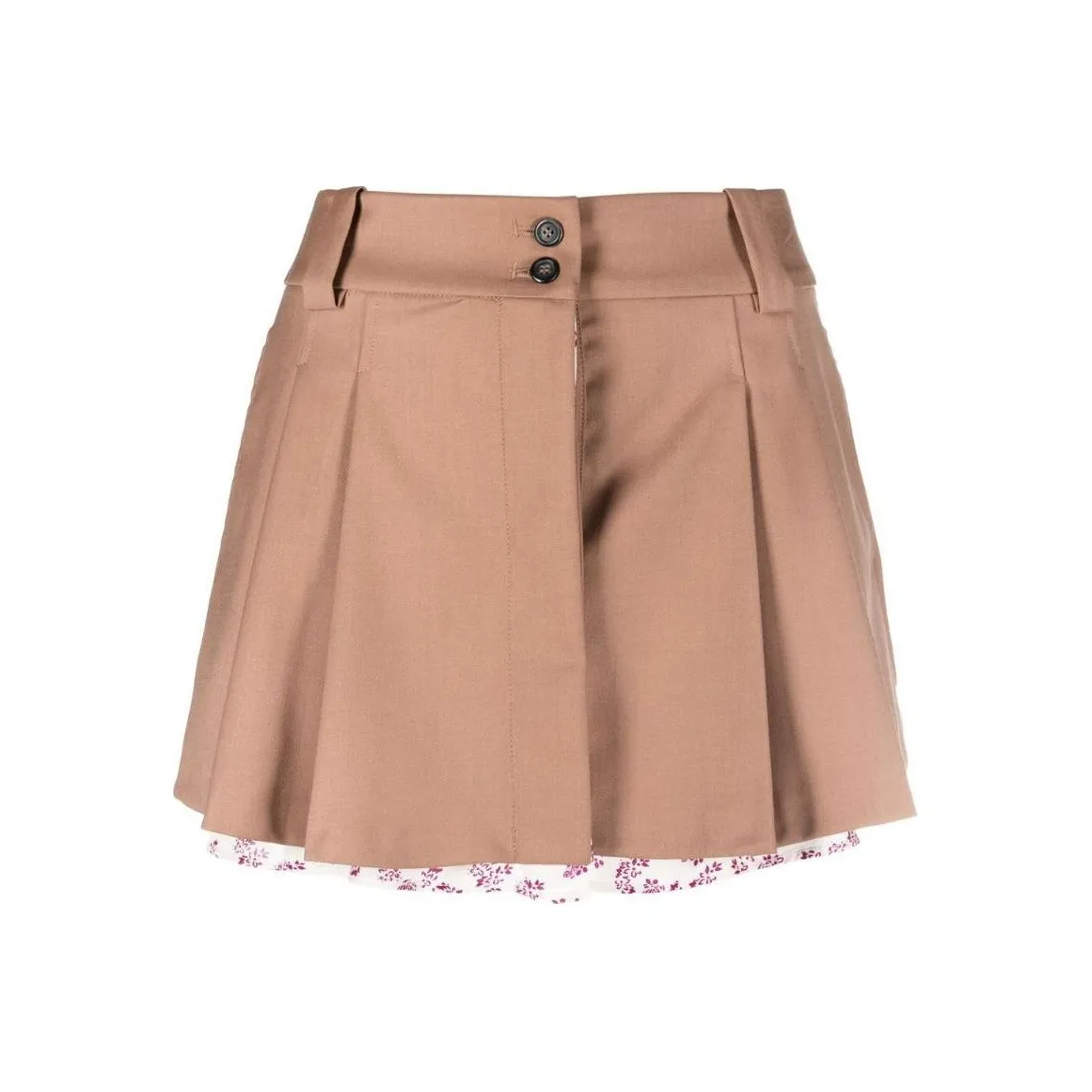 PINKO Повседневные короткие юбки женские хаки