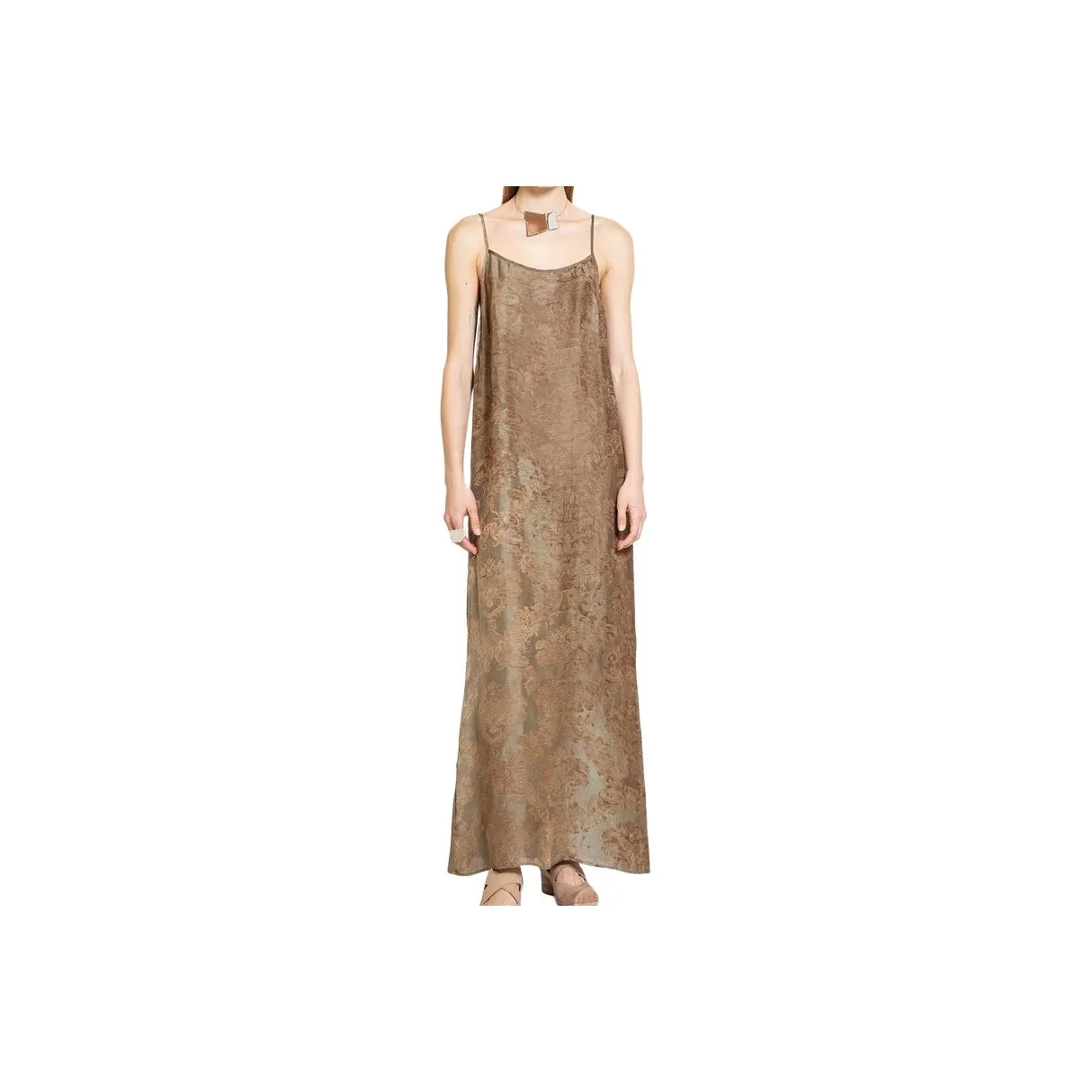 UMA WANG Anaya Sleeveless Midi Dress