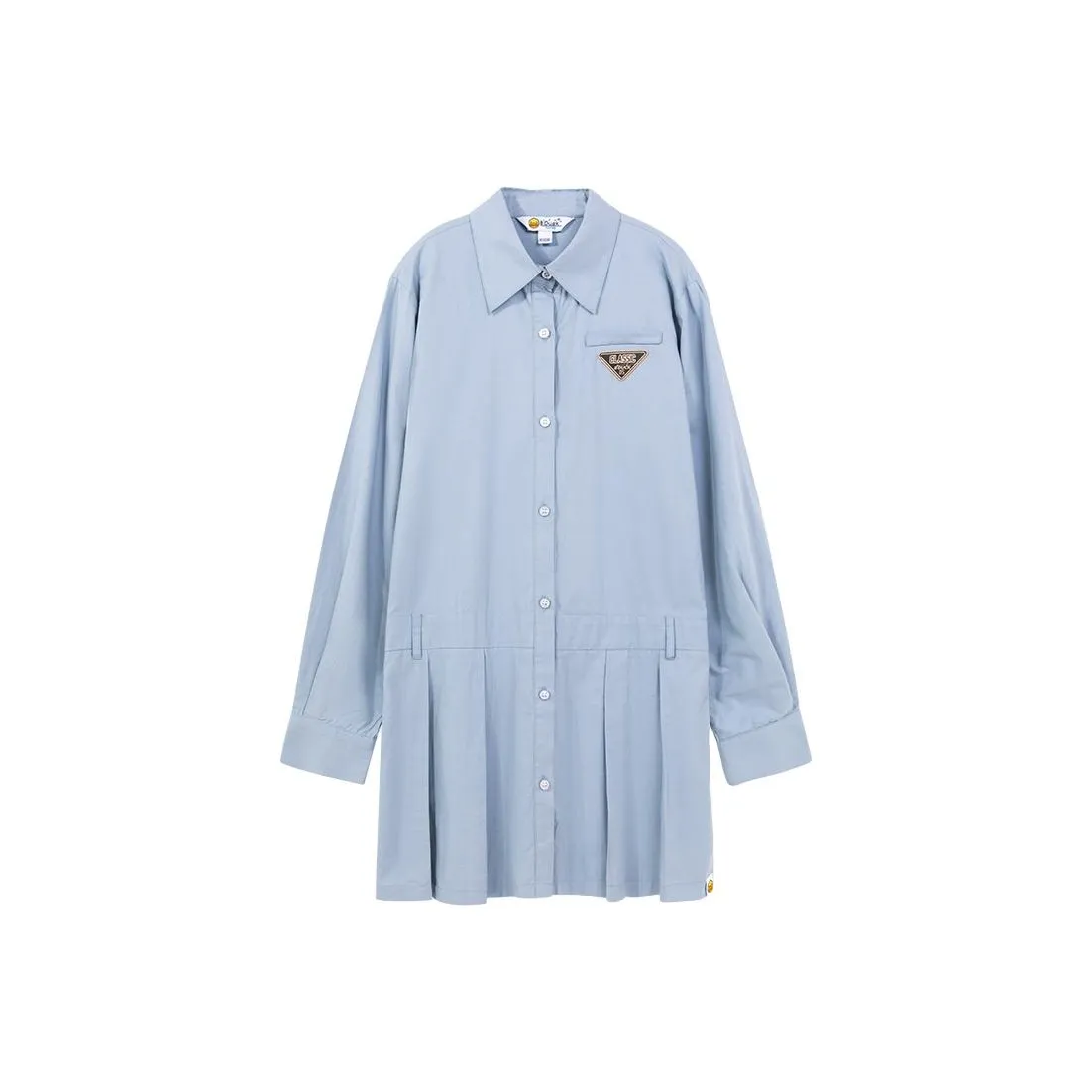 B.Duck Long Sleeved Dress Women's Light Blue