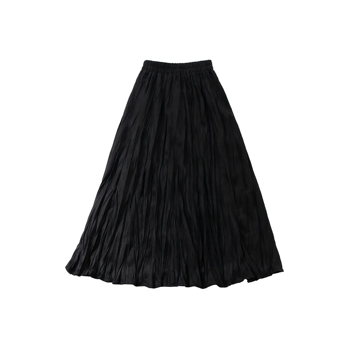 SOON FLOWER Повседневная длинная юбка женская черная