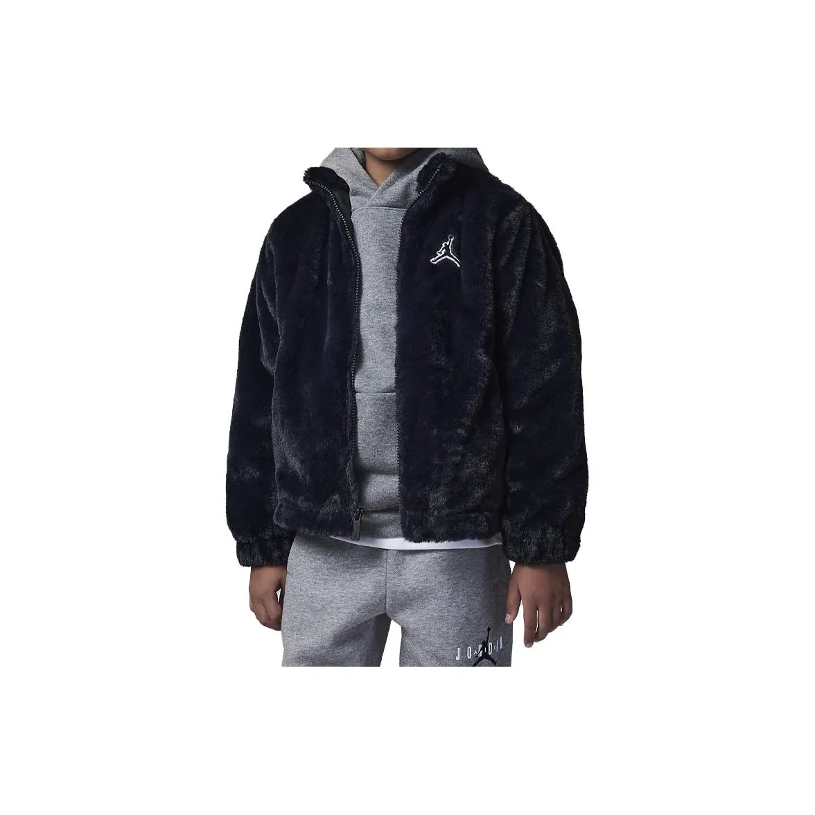 JORDAN Черные KIDS Куртки