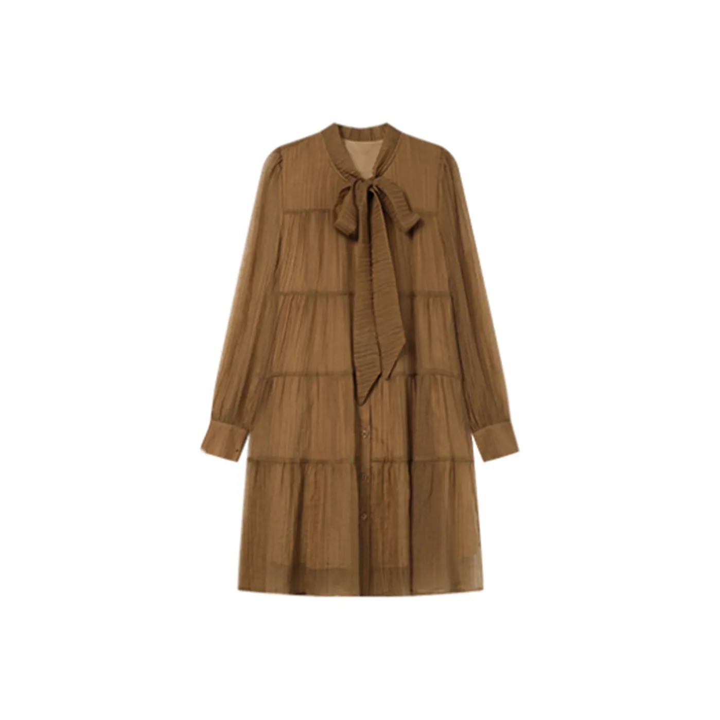 Ning Cai Yuer Long Sleeved Dress Women's