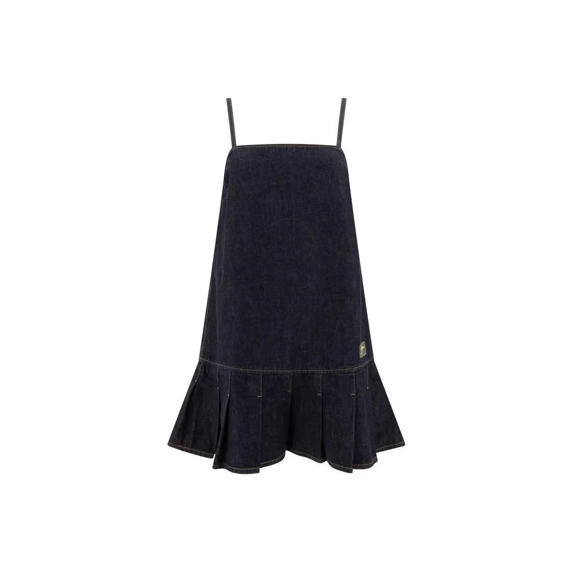 GANNI Slip Платье Женское Темно-синий