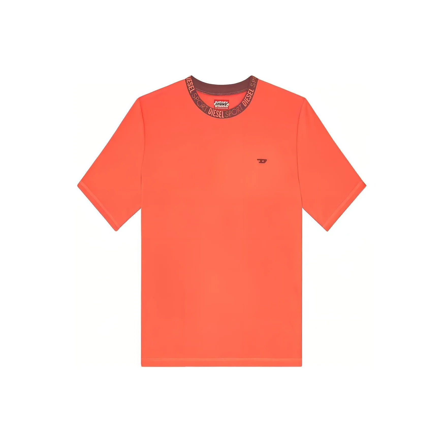 DIESEL Женские рубашки T красного цвета