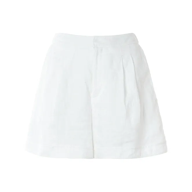 BESIONIA SS25 Повседневные шорты Женские Белые