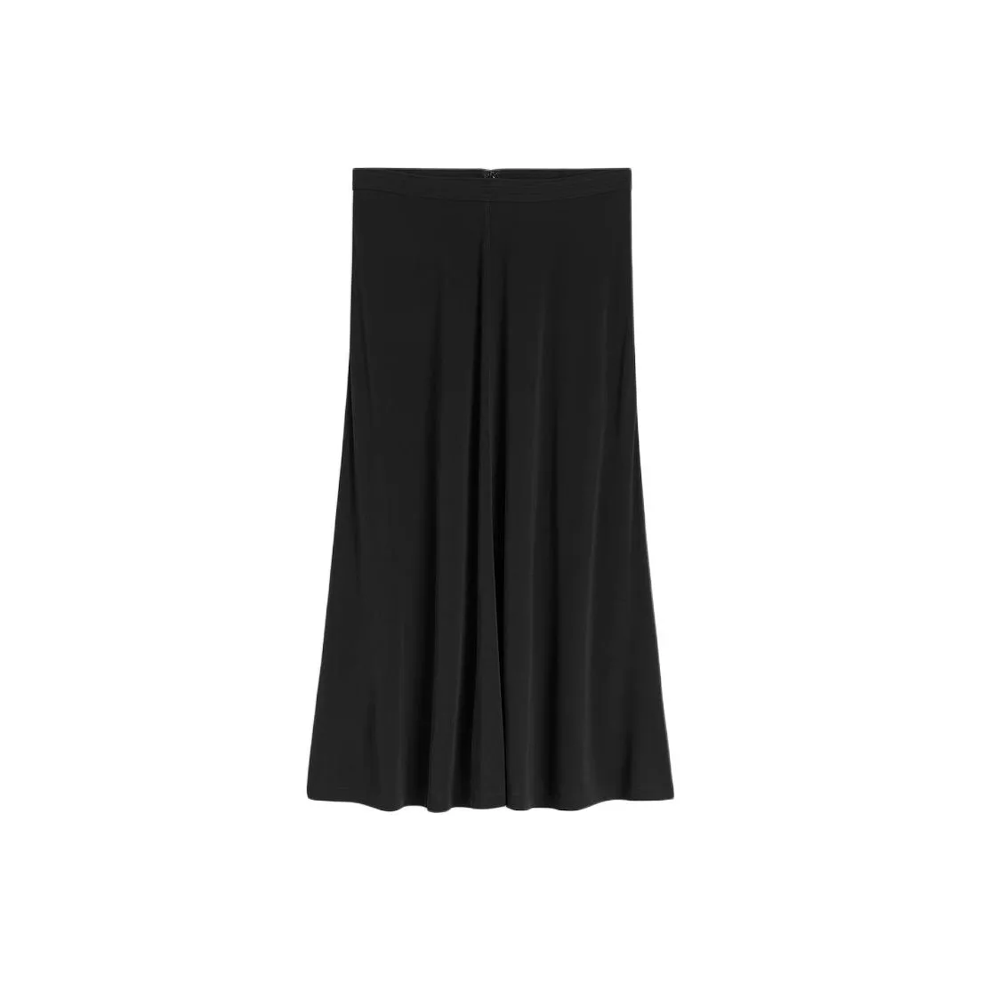 TOTEME SS24 Повседневная длинная юбка женская черная