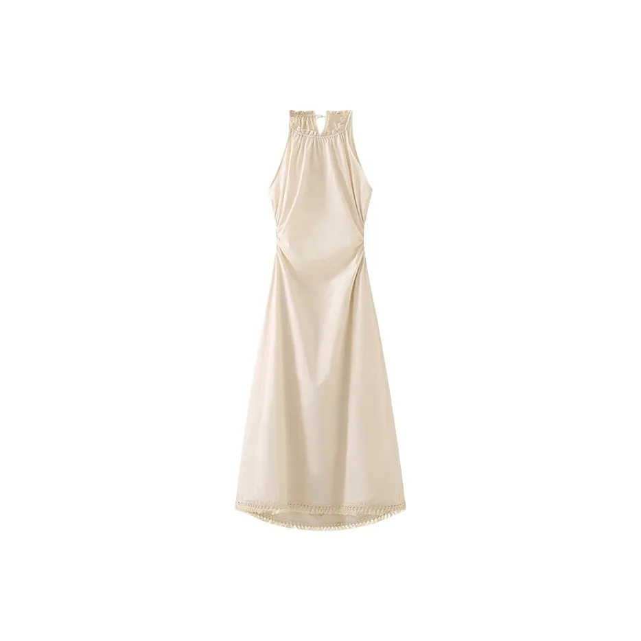 Zukizuki Sleeveless Dress Women's White