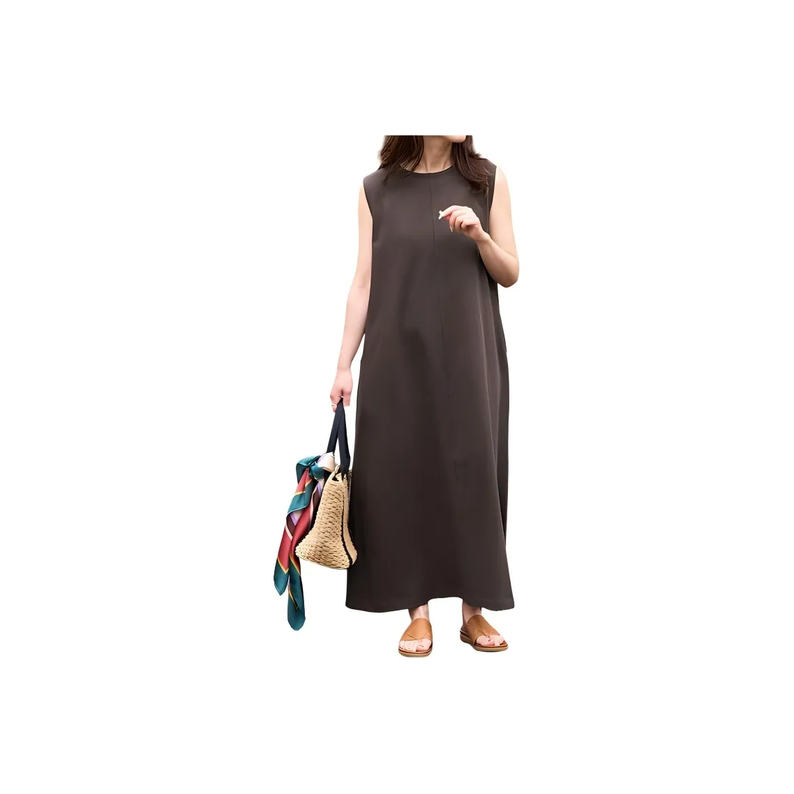 FREAK'S STORE Sleeveless Dress Women's Brown